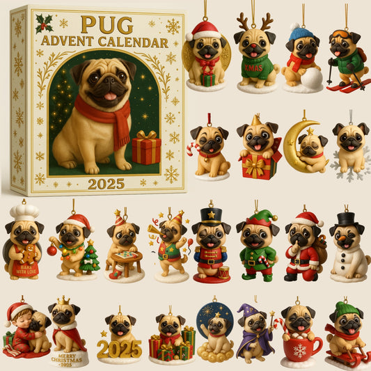 2025 Pug Advent Calendar