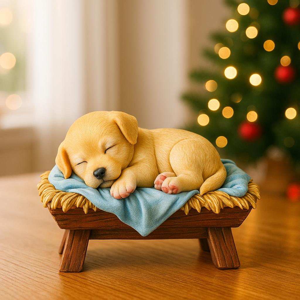 The PAW-fect Christmas Pageant Nativity Figurine Collection