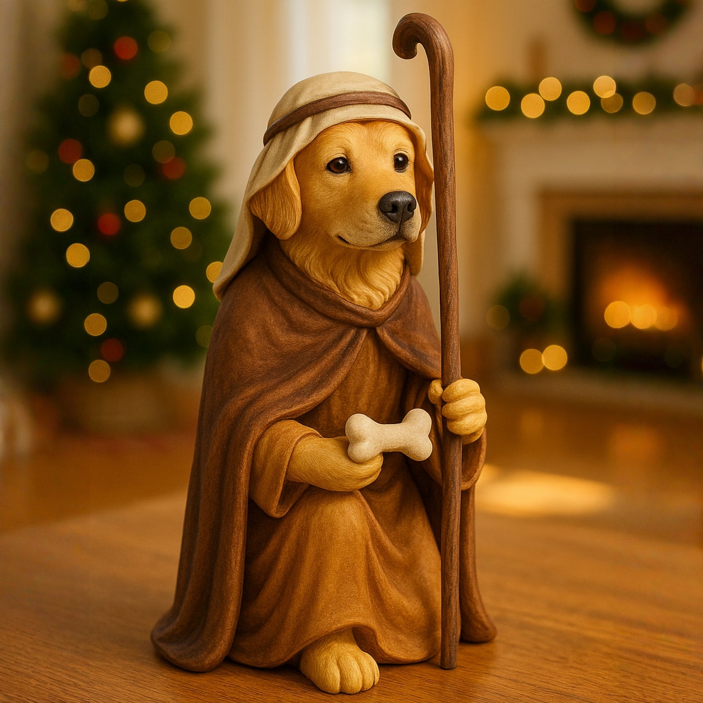 The PAW-fect Christmas Pageant Nativity Figurine Collection