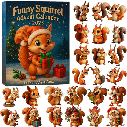Squirrel Advent Calendar 2025