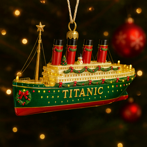 Titanic Christmas Ornament