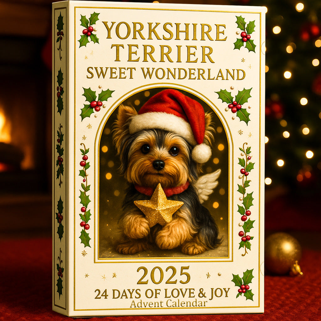 Yorkshire Terrier Sweet Wonderland 2025 Advent Calendar