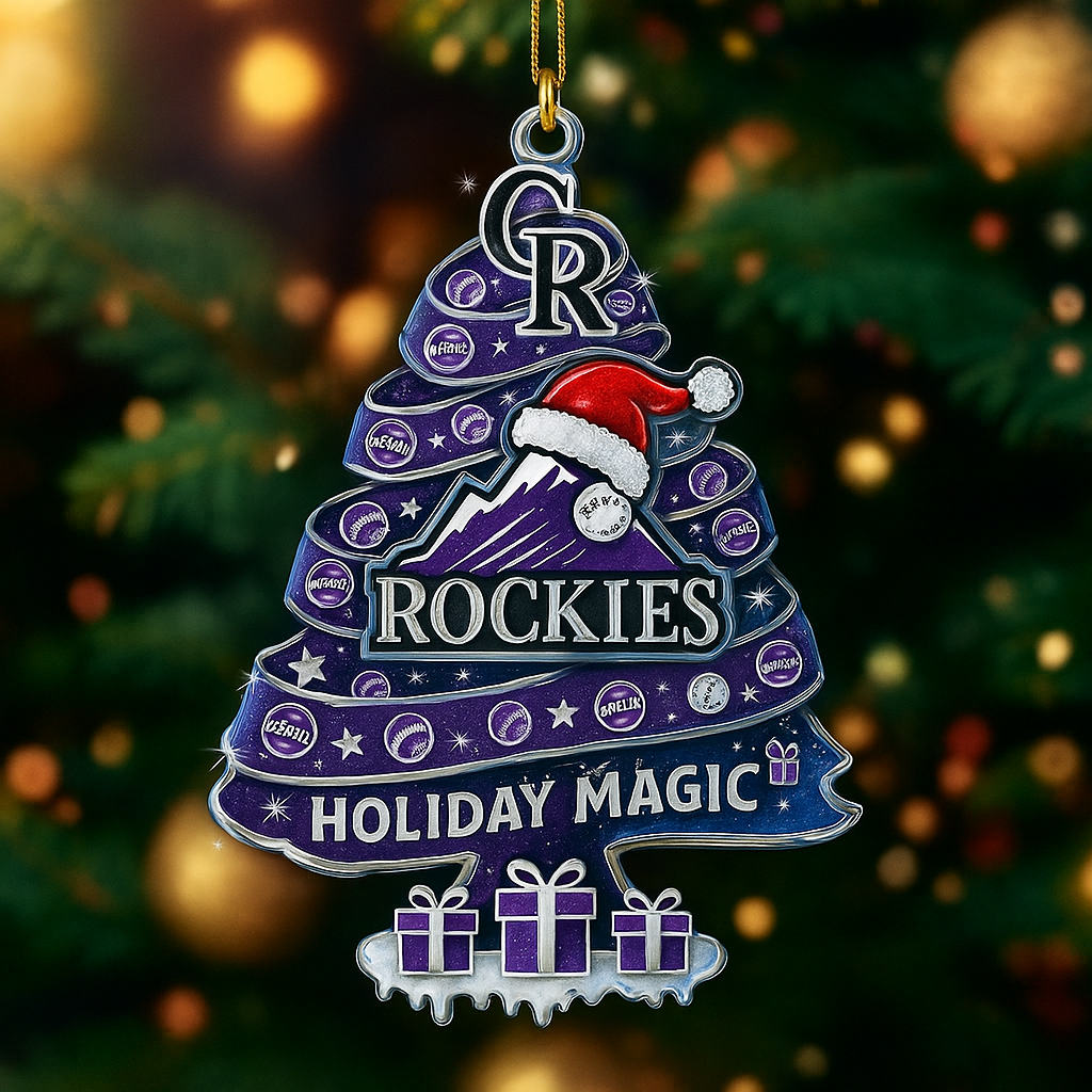 MLB NL West Christmas Ornament