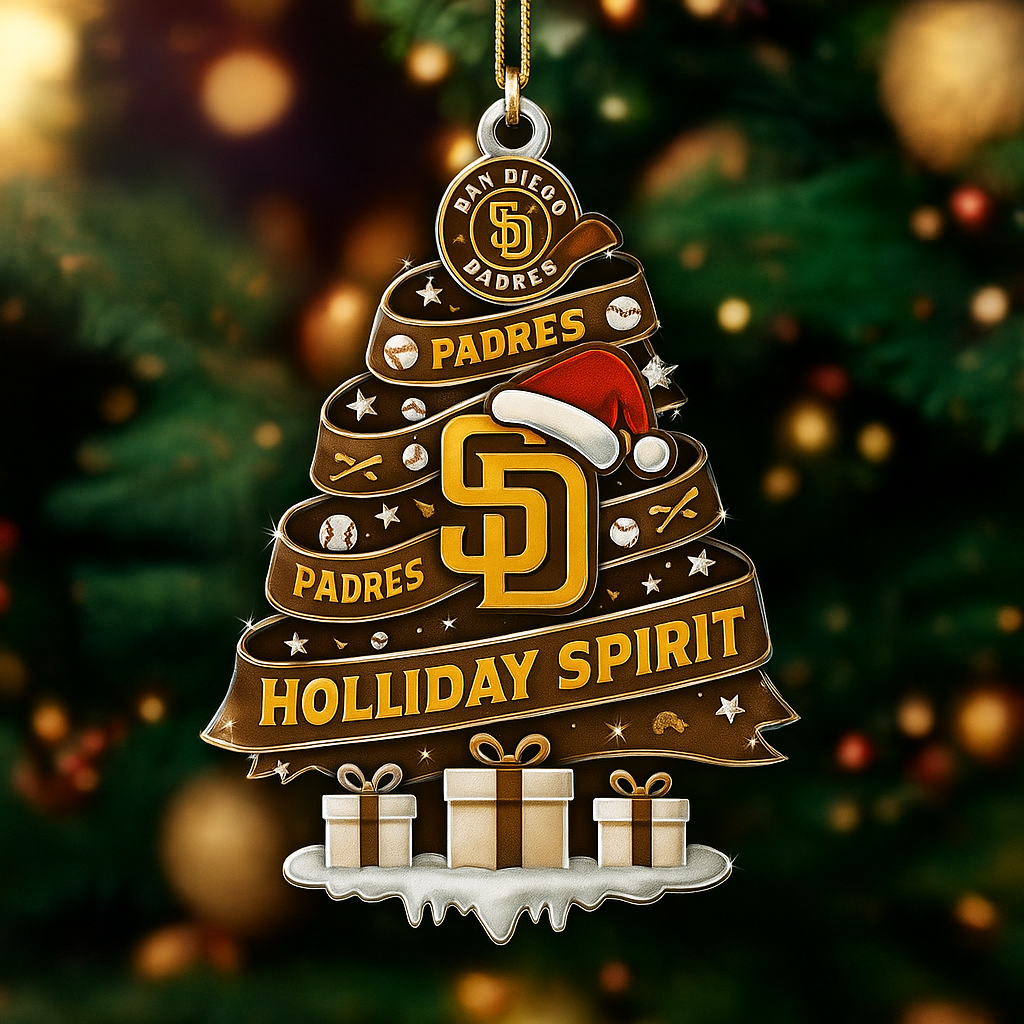 MLB NL West Christmas Ornament